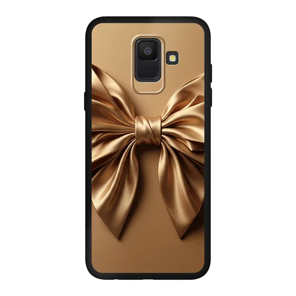 Champagne Satin Origami Bow Case
