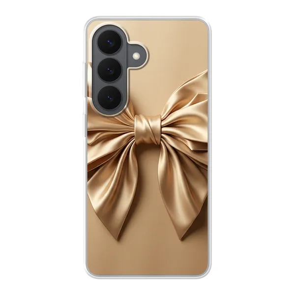 Champagne Satin Origami Bow Case