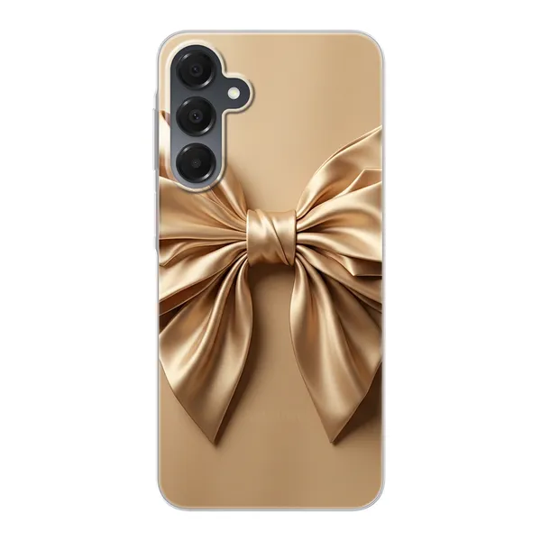 Champagne Satin Origami Bow Case