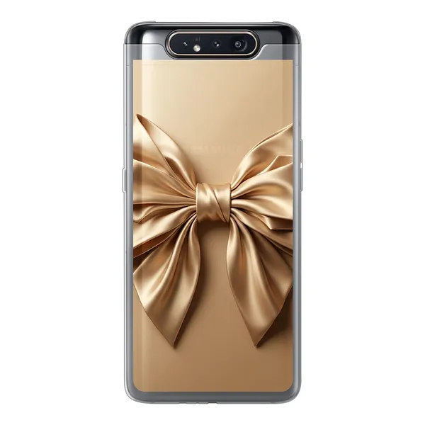 Champagne Satin Origami Bow Case