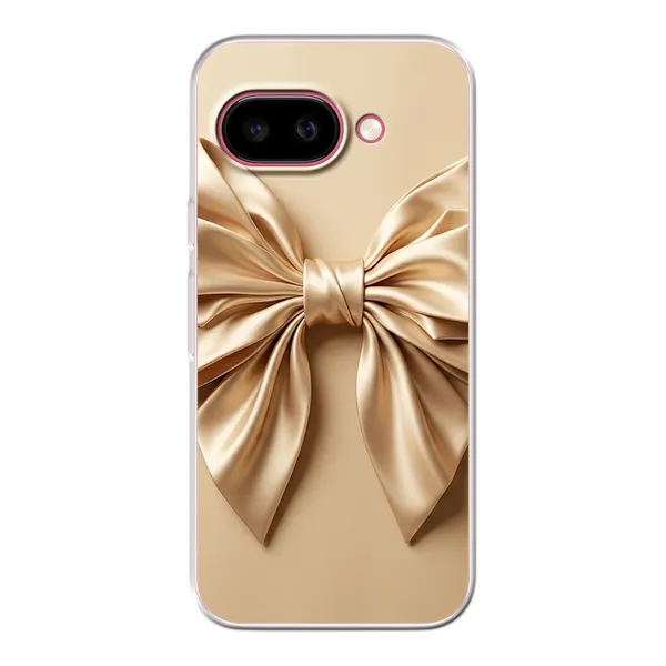 Champagne Satin Origami Bow Case