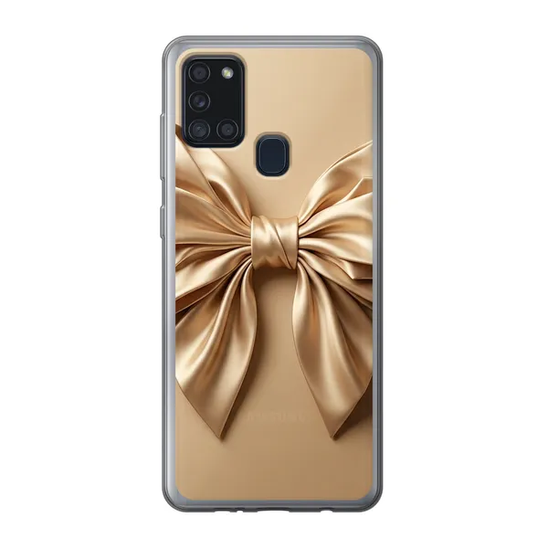 Champagne Satin Origami Bow Case
