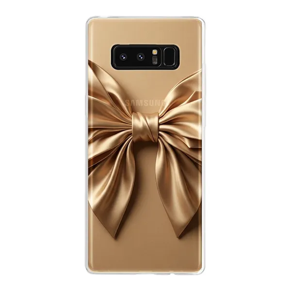 Champagne Satin Origami Bow Case