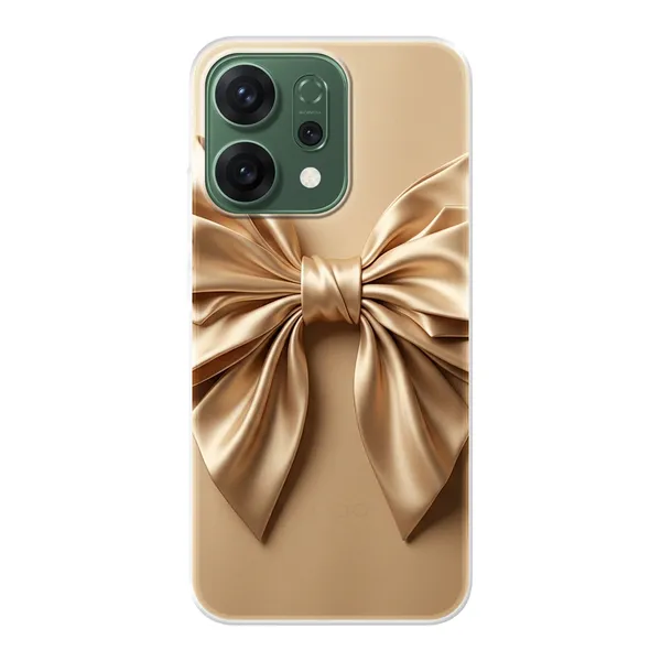 Champagne Satin Origami Bow Case