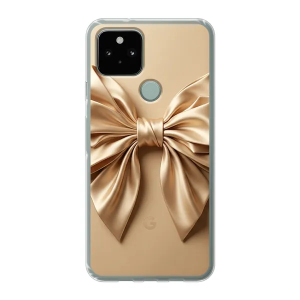 Champagne Satin Origami Bow Case