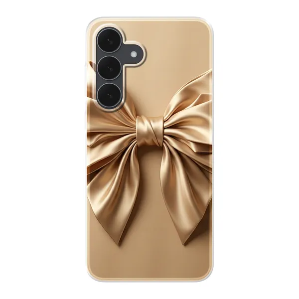 Champagne Satin Origami Bow Case
