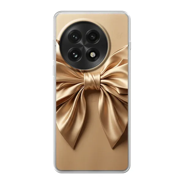 Champagne Satin Origami Bow Case