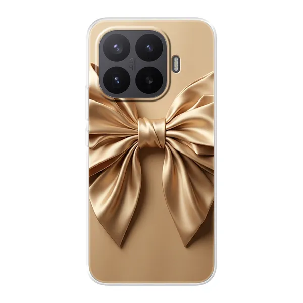 Champagne Satin Origami Bow Case