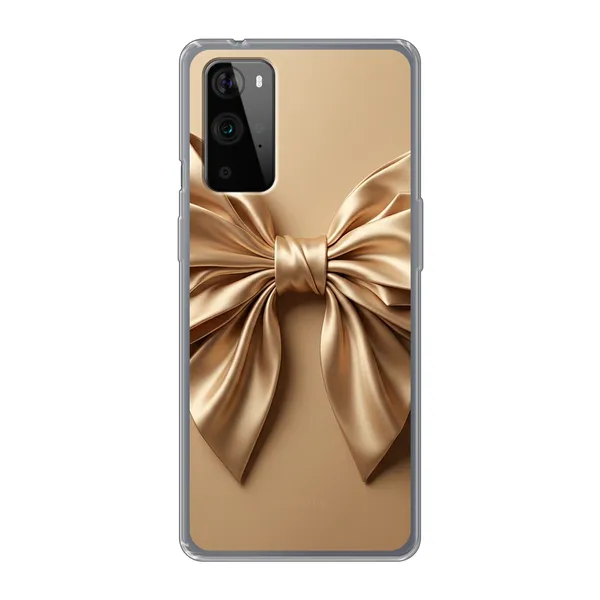 Champagne Satin Origami Bow Case