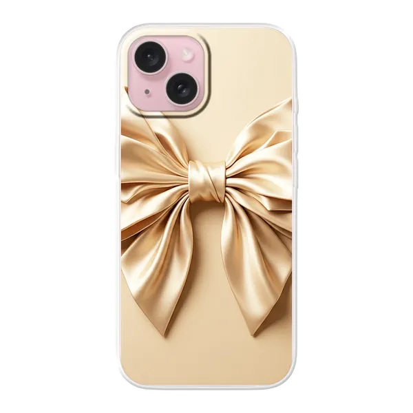 Champagne Satin Origami Bow Case