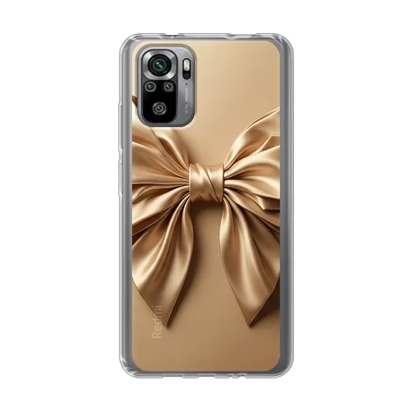 Champagne Satin Origami Bow Case