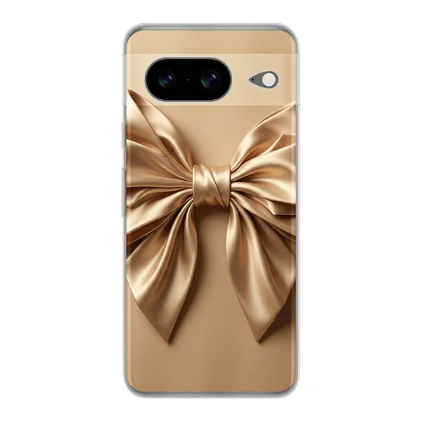 Champagne Satin Origami Bow Case