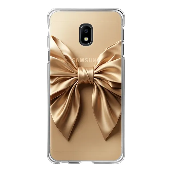 Champagne Satin Origami Bow Case