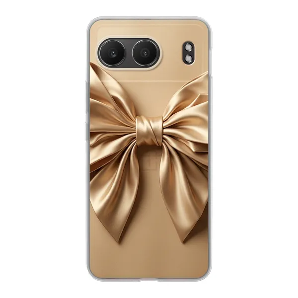 Champagne Satin Origami Bow Case