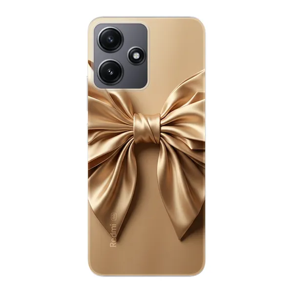 Champagne Satin Origami Bow Case