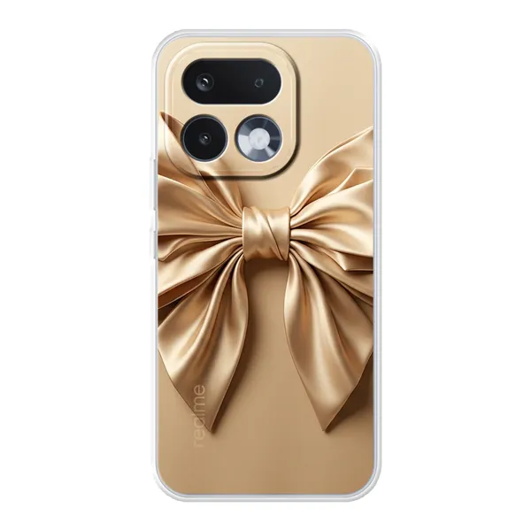 Champagne Satin Origami Bow Case
