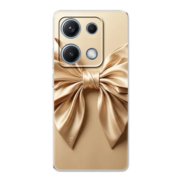 Champagne Satin Origami Bow Case