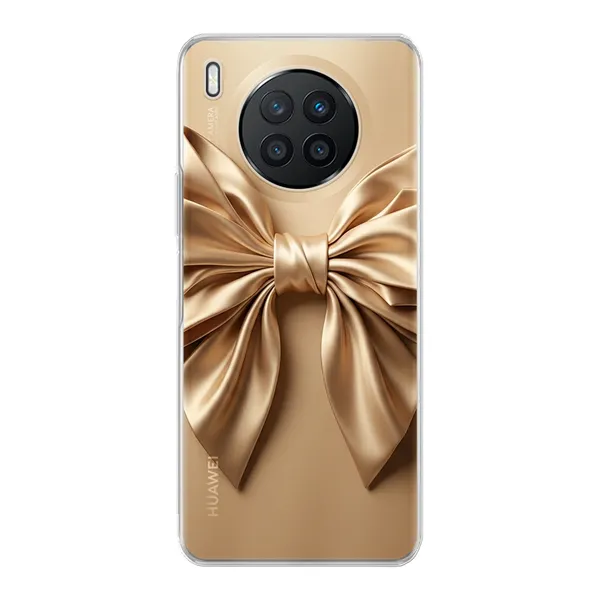 Champagne Satin Origami Bow Case