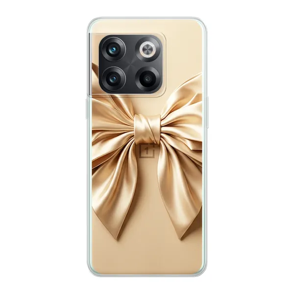 Champagne Satin Origami Bow Case