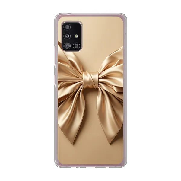 Champagne Satin Origami Bow Case