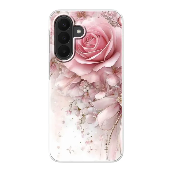 Blushing Rose Pearl Bow Case