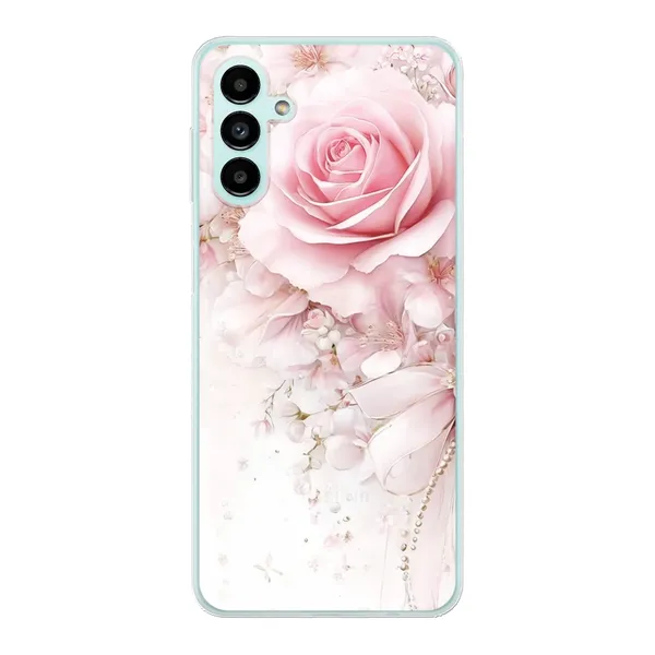 Blushing Rose Pearl Bow Case