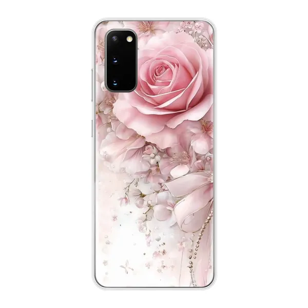 Blushing Rose Pearl Bow Case