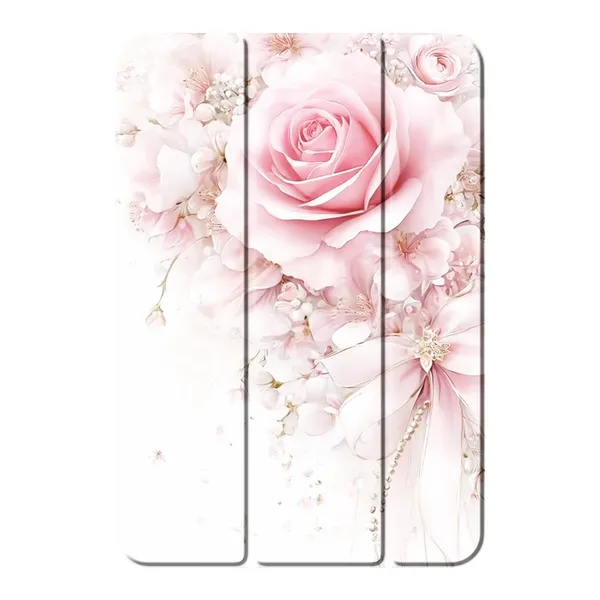 Blushing Rose Pearl Bow Case