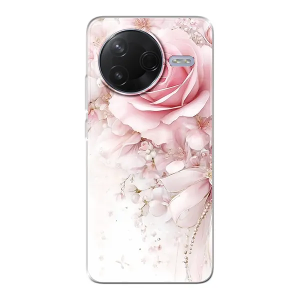 Blushing Rose Pearl Bow Case
