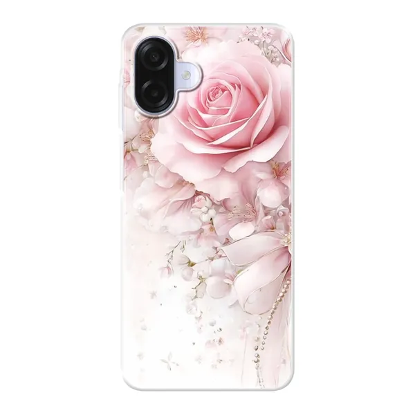 Blushing Rose Pearl Bow Case