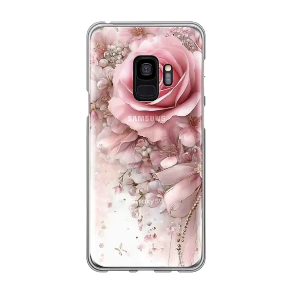 Blushing Rose Pearl Bow Case