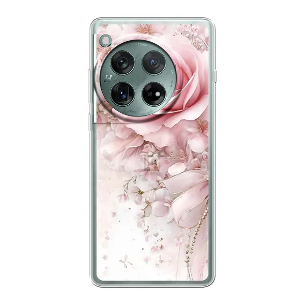 Blushing Rose Pearl Bow Case