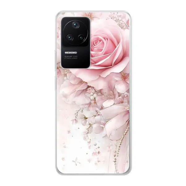 Blushing Rose Pearl Bow Case