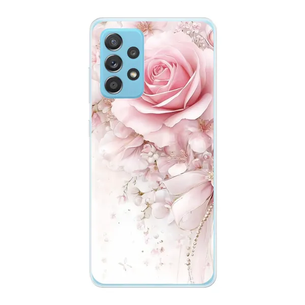 Blushing Rose Pearl Bow Case