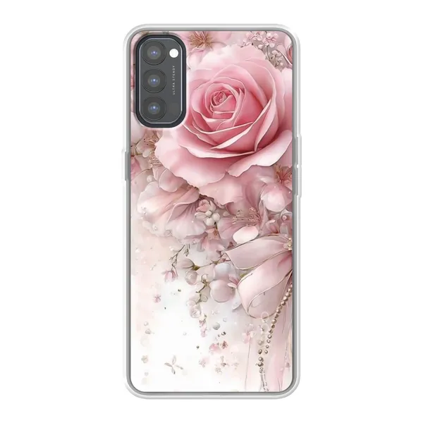 Blushing Rose Pearl Bow Case