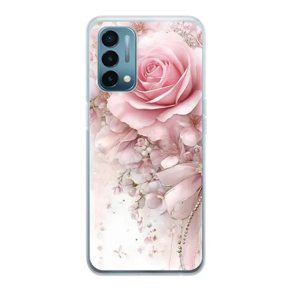 Blushing Rose Pearl Bow Case