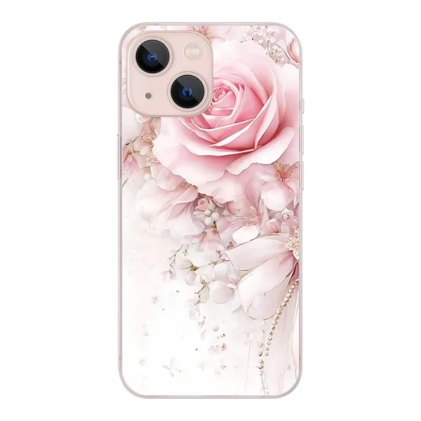 Blushing Rose Pearl Bow Case