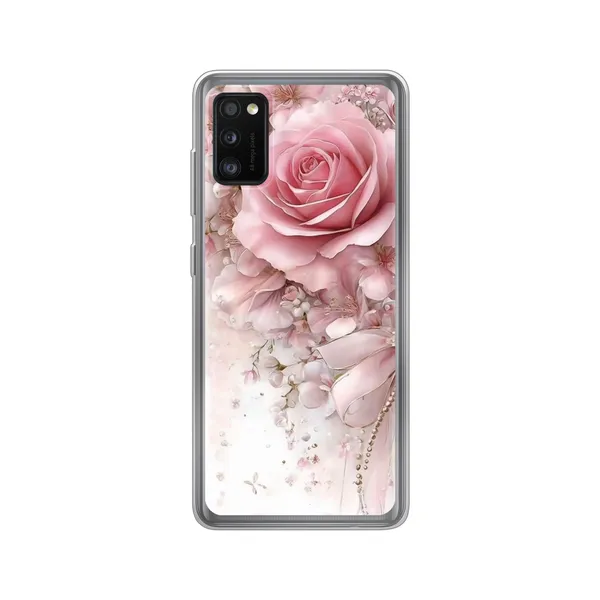 Blushing Rose Pearl Bow Case