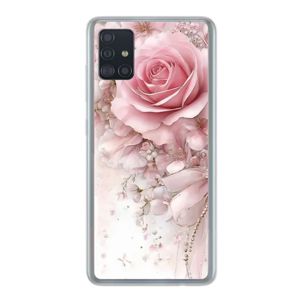 Blushing Rose Pearl Bow Case