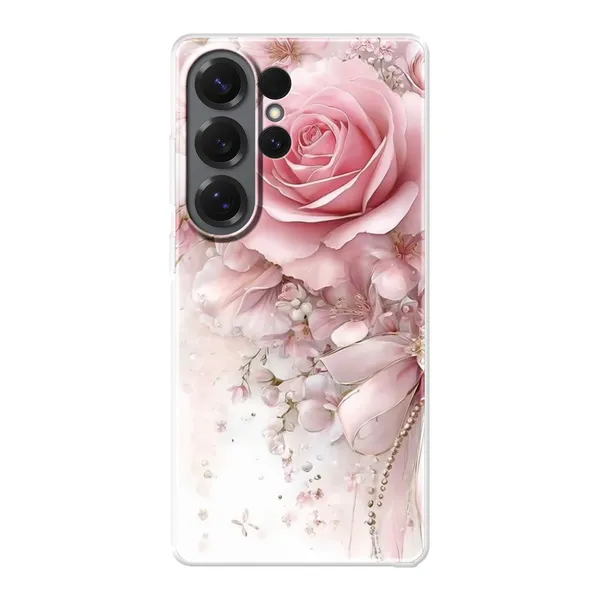 Blushing Rose Pearl Bow Case