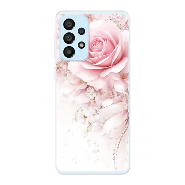 Blushing Rose Pearl Bow Case