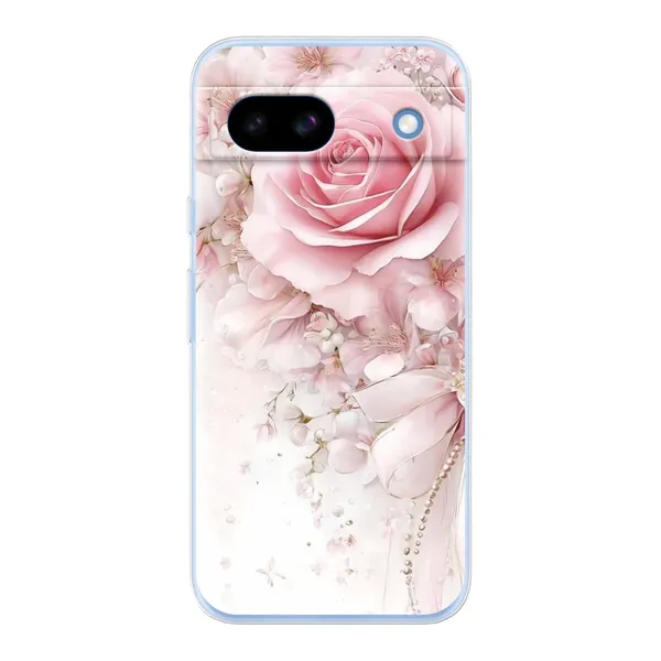 Blushing Rose Pearl Bow Case