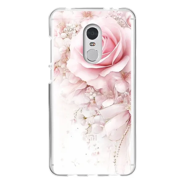 Blushing Rose Pearl Bow Case
