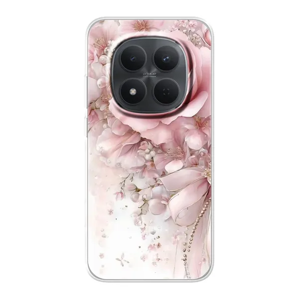 Blushing Rose Pearl Bow Case