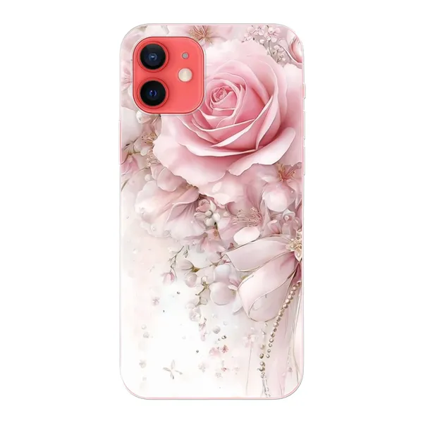 Blushing Rose Pearl Bow Case