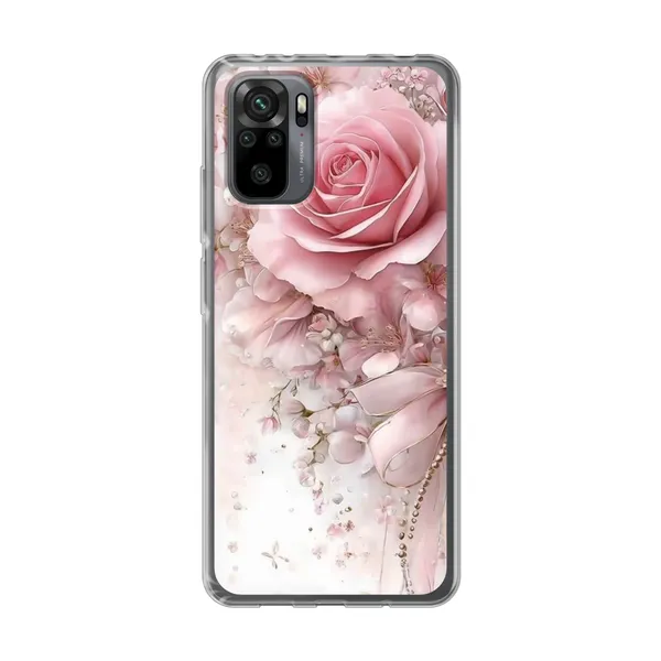 Blushing Rose Pearl Bow Case