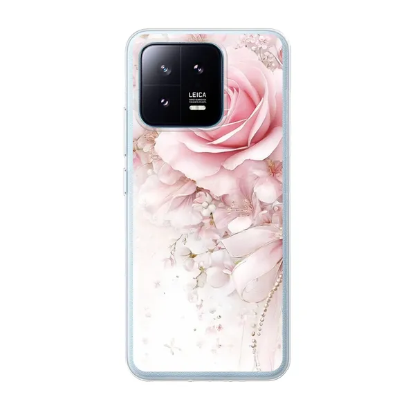 Blushing Rose Pearl Bow Case