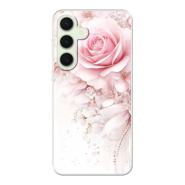 Blushing Rose Pearl Bow Case