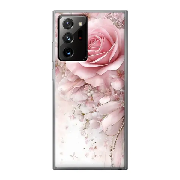 Blushing Rose Pearl Bow Case