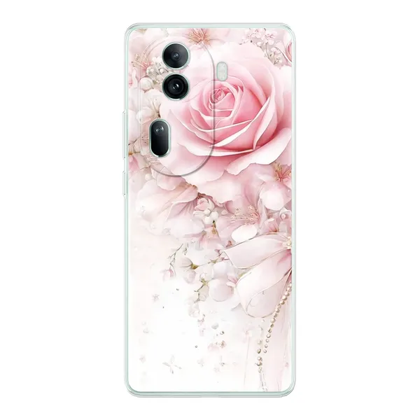 Blushing Rose Pearl Bow Case